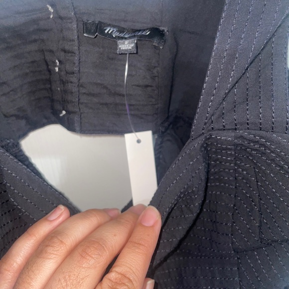 Madewell Cutout-Back Empire Midi Dress Size 2, Black - Picture 14 of 14